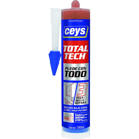 Κόλλα , Σφραγιστικό , Επιδιορθωτικό Καφέ Marron 290ml Ceys Total tech 507222092