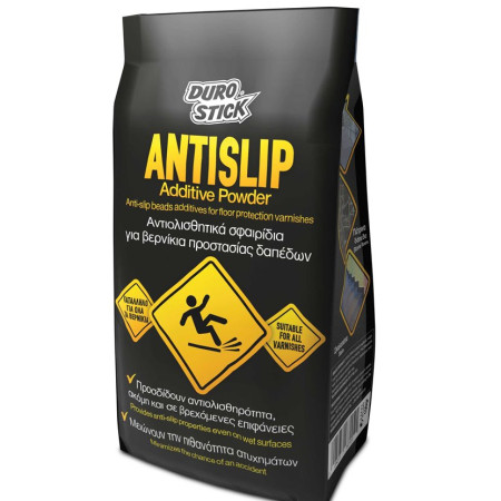 Antislip Additive Powder ΑΝΤΙΟΛΙΣΘΗΤΙΚΑ ΣΦΑΙΡΙΔΙΑ ΓΙΑ ΟΛΩΝ ΤΩΝ ΕΙΔΩΝ ΤΑ ΒΕΡΝΙΚΙΑ ΠΕΤΡΑΣ - ΞΥΛΟΥ DUROSTICK 150gr ΑΝΣΛΑΠ150