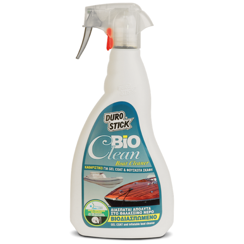 Bioclean Boat Cleaner ΚΑΘΑΡΙΣΤΙΚΟ ΓΙΑ GEL COAT ΚΑΙ ΦΟΥΣΚΩΤΑ ΣΚΑΦΗ 5Lt DUROSTICK ΚΑΚΟ05