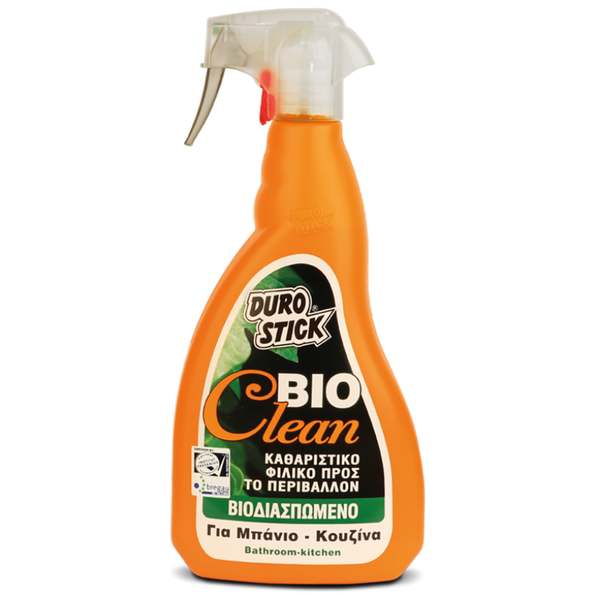 Bioclean ΚΑΘΑΡΙΣΤΙΚΟ ΥΓΡΟ ΒΙΟΔΙΑΣΠΩΜΕΝΟ ΓΙΑ ΜΠΑΝΙΟ ΚΑΙ ΚΟΥΖΙΝΑ 750ml DUROSTICK ΚΑΜΠ01 Bioclean ΚΑΘΑΡΙΣΤΙΚΟ ΥΓΡΟ ΒΙΟΔΙΑΣΠΩΜΕΝΟ ΓΙΑ ΜΠΑΝΙΟ ΚΑΙ ΚΟΥΖΙΝΑ 750ml DUROSTICK ΚΑΜΠ01