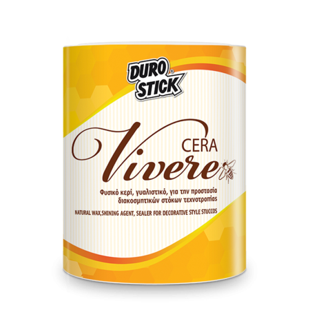 Cera Vivere ΦΥΣΙΚΟ ΚΕΡΙ ΠΡΟΣΤΑΣΙΑΣ ΔΙΑΚΟΣΜΗΤΙΚΩΝ ΣΤΟΚΩΝ ΤΕΧΝΟΤΡΟΠΙΑΣ 750ml DUROSTICK ΚΕΡΒΙ01