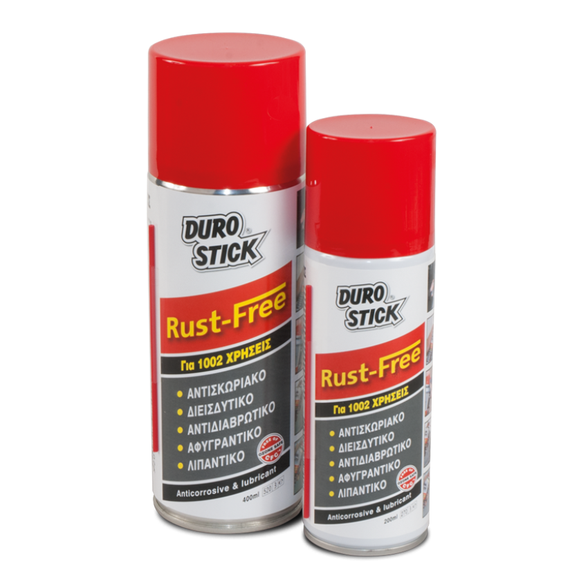 Rust Free ΣΠΡΕΙ ΑΝΤΙΣΚΩΡΙΑΚΟ-ΛΙΠΑΝΤΙΚΟ 200ml DUROSTICK ΝΤΡΑ02