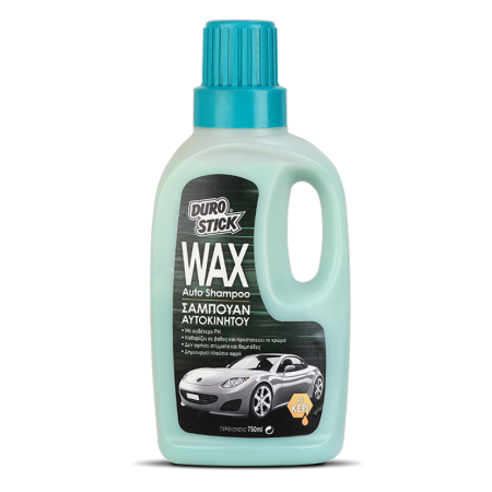 Wax Auto Shampoo ΚΑΘΑΡΙΣΤΙΚΟ ΚΑΙ ΓΥΑΛΙΣΤΙΚΟ ΣΑΜΠΟΥΑΝ ΑΥΤΟΚΙΝΗΤΩΝ ΚΑΙ ΦΟΡΤΗΓΩΝ 750ml DUROSTICK ΝΤΑΣ75