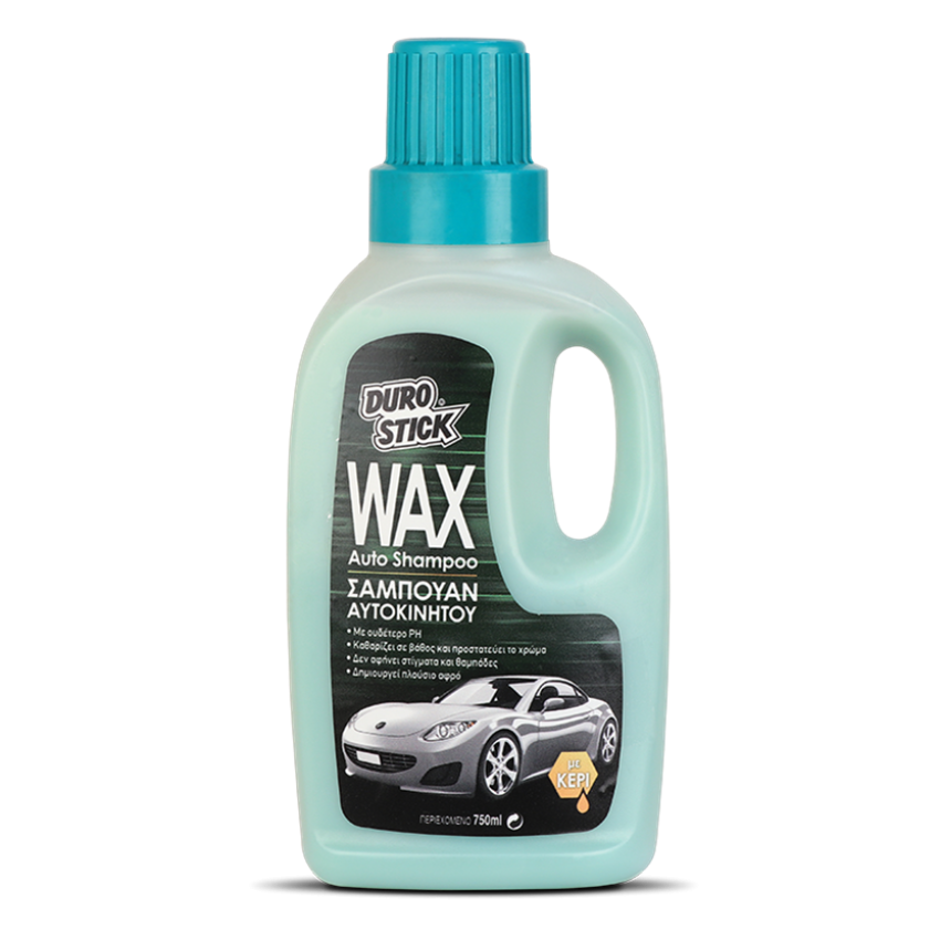 Wax Auto Shampoo ΚΑΘΑΡΙΣΤΙΚΟ ΚΑΙ ΓΥΑΛΙΣΤΙΚΟ ΣΑΜΠΟΥΑΝ ΑΥΤΟΚΙΝΗΤΩΝ ΚΑΙ ΦΟΡΤΗΓΩΝ 750ml DUROSTICK ΝΤΑΣ75 Wax Auto Shampoo ΚΑΘΑΡΙΣΤΙΚΟ ΚΑΙ ΓΥΑΛΙΣΤΙΚΟ ΣΑΜΠΟΥΑΝ ΑΥΤΟΚΙΝΗΤΩΝ ΚΑΙ ΦΟΡΤΗΓΩΝ 750ml DUROSTICK ΝΤΑΣ75