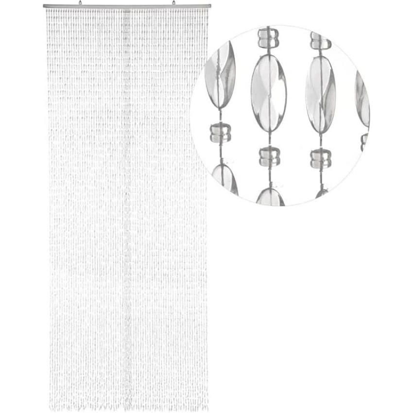 Κουρτίνα Πόρτας με χάντρες PVC Διάφανη ιδανική για ιπτάμενα έντομα 90×200cm OEM 2002911