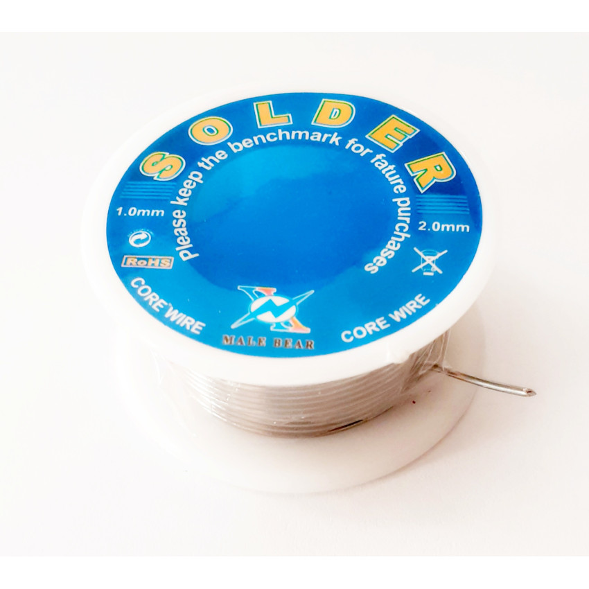 Καλάι - κόλληση ηλεκτρονικών 1mm Sn60Pb40 25gr SPARTA 913325 Καλάι - κόλληση ηλεκτρονικών 1mm Sn60Pb40 25gr SPARTA 913325