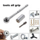 ΠΟΛΥΚΑΡΥΔΑΚΙ - ΠΟΛΥΚΛΕΙΔΟ Tools All Grip 7-19mm ΠΟΛΥΚΑΡΥΔΑΚΙ - ΠΟΛΥΚΛΕΙΔΟ Tools All Grip 7-19mm