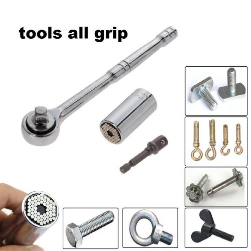 ΠΟΛΥΚΑΡΥΔΑΚΙ - ΠΟΛΥΚΛΕΙΔΟ Tools All Grip 7-19mm ΠΟΛΥΚΑΡΥΔΑΚΙ - ΠΟΛΥΚΛΕΙΔΟ Tools All Grip 7-19mm
