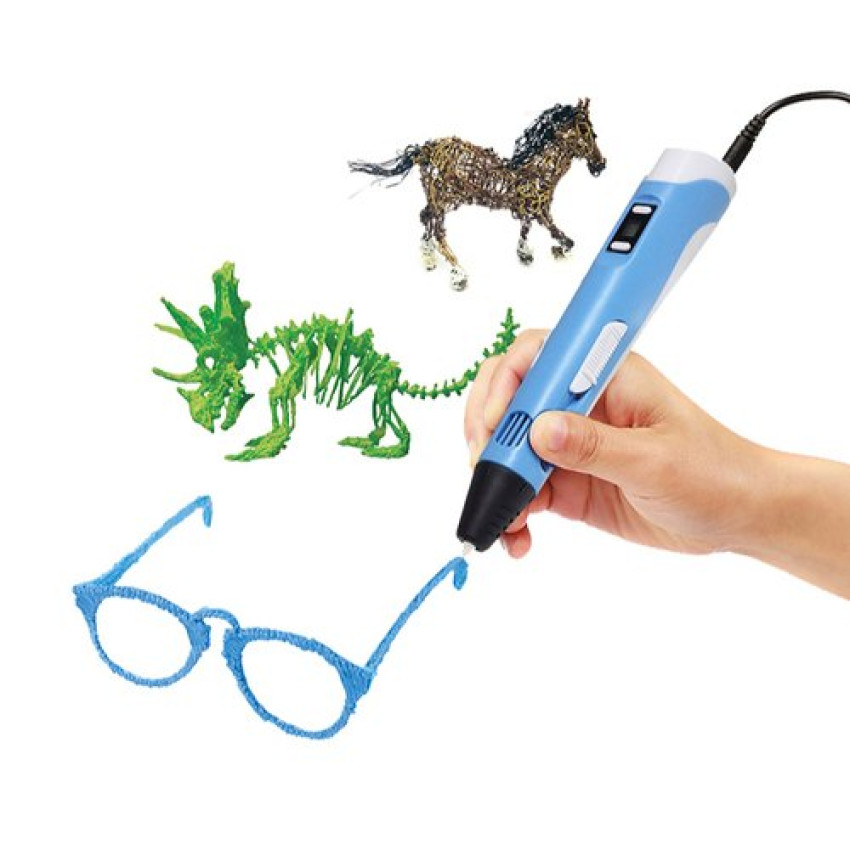 ΣΤΕΡΕΟΣΚΟΠΙΚΟ 3D ΣΤΥΛΟ ΧΡΩΜΑ ΤΥΡΚΟΥΑΖ 3D PEN-2 OEM 104694