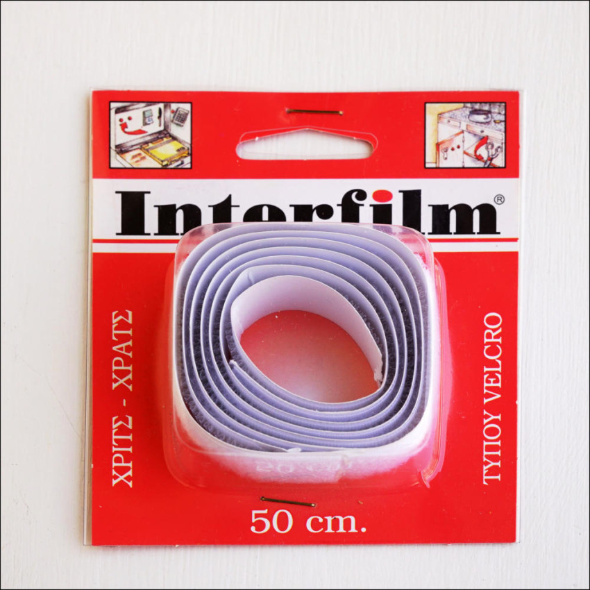 ΤΑΙΝΙΑ ΑΥΤΟΚΟΛΛΗΤΗ ΧΡΙΤΣ - ΧΡΑΤΣ (HOOK & LOOP) VELCRO 50Cm ΛΕΥΚΗ INTERFILF 17359 ΤΑΙΝΙΑ ΑΥΤΟΚΟΛΛΗΤΗ ΧΡΙΤΣ - ΧΡΑΤΣ (HOOK & LOOP) VELCRO 50Cm ΛΕΥΚΗ INTERFILF 17359
