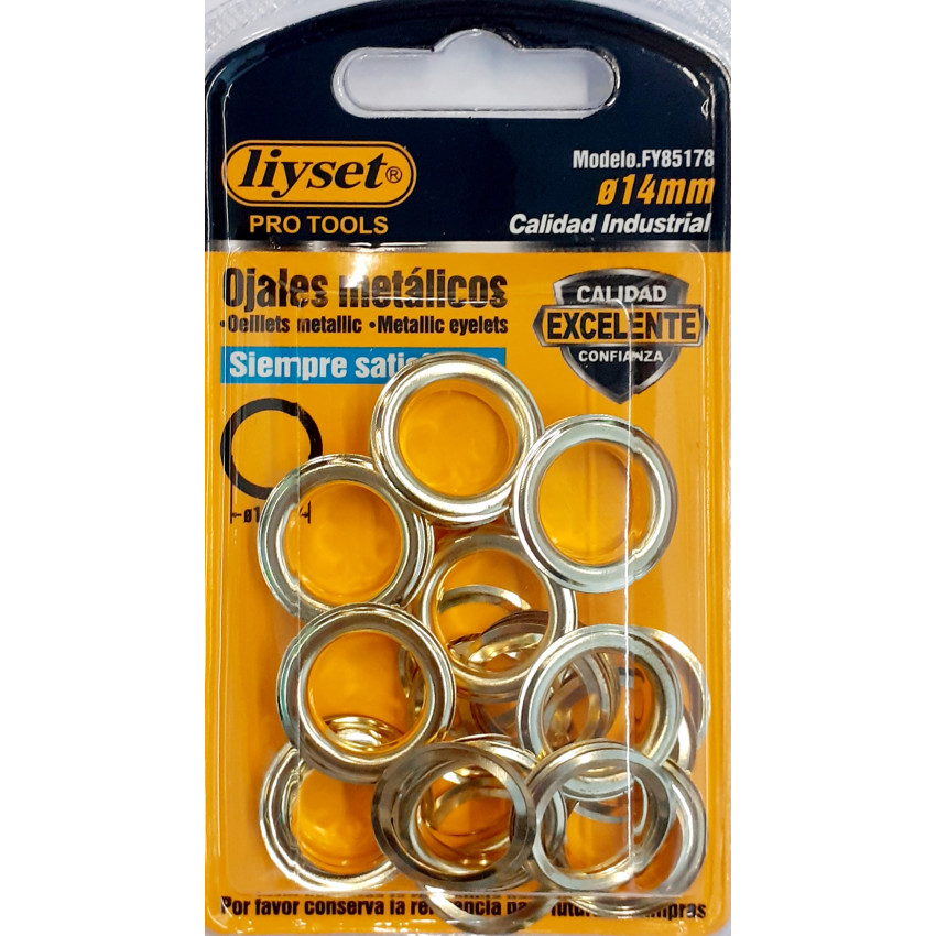 ΜΠΟΥΝΤΟΥΖΙΑ Φ14mm 15τεμ LIYSET 185178 ΜΠΟΥΝΤΟΥΖΙΑ Φ14mm 15τεμ LIYSET 185178