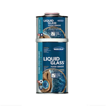 Mercola Liquid Glass Food Grade ΡΗΤΙΝΗ ΥΓΡΟΥ ΓΥΑΛΙΟΥ ΚΑΤΑΛΛΗΛΗ ΓΙΑ ΕΠΑΦΗ ΜΕ ΤΡΟΦΙΜΑ ΕΠΙΣΤΡΩΣΗΣ ΚΑΙ ΧΥΤΕΥΣΗΣ ΕΩΣ 1 - 4mm 3kg 1907