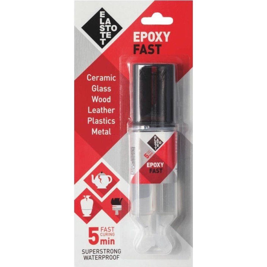 ΚΟΛΛΑ ΕΠΟΞΕΙΔΙΚΗ 2 ΣΥΣΤΑΤΙΚΩΝ 25ml ΓΕΝΙΚΗΣ ΧΡΗΣΗΣ ΤΑΧΕΙΑΣ 2 min Epoxy Fast ELASTOTET 191029 ΚΟΛΛΑ ΕΠΟΞΕΙΔΙΚΗ 2 ΣΥΣΤΑΤΙΚΩΝ 25ml ΓΕΝΙΚΗΣ ΧΡΗΣΗΣ ΤΑΧΕΙΑΣ 2 min Epoxy Fast ELASTOTET 191029