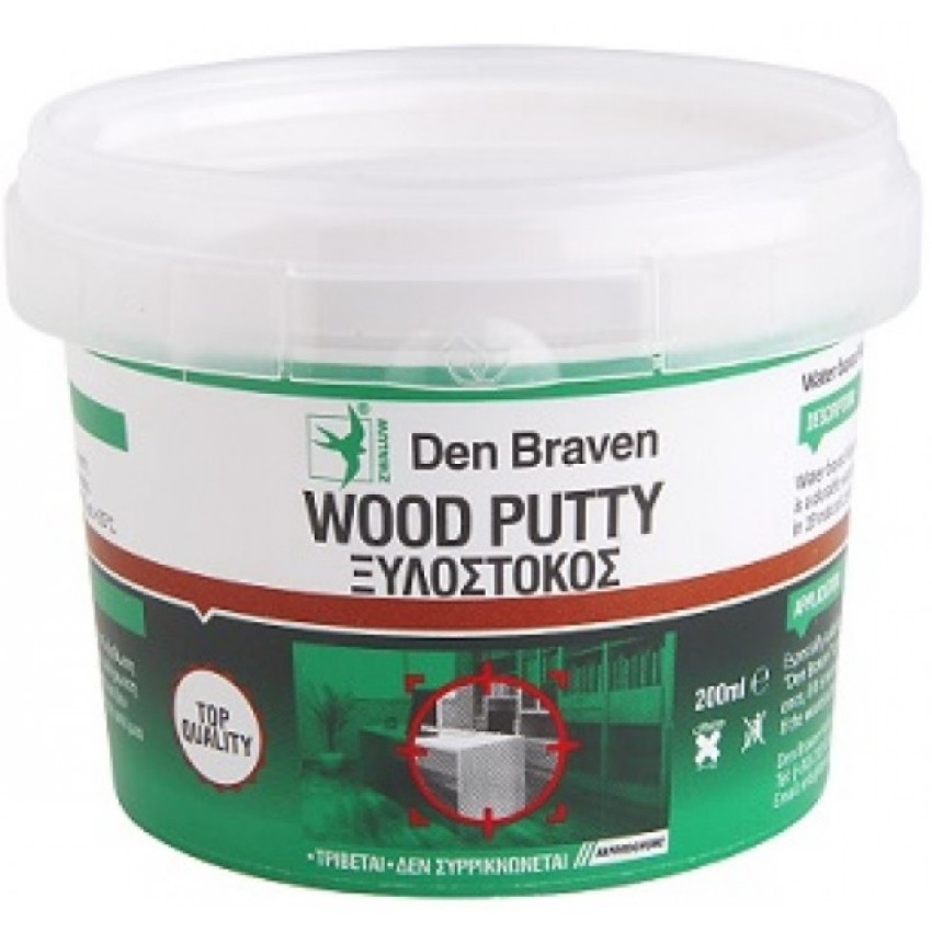 ΞΥΛΟΣΤΟΚΟΣ ΝΕΡΟΥ DEN BRAVEN ΜΑΟΝΙ ΣΚΟΥΡΟ Νο2 200gr 20402 ΞΥΛΟΣΤΟΚΟΣ ΝΕΡΟΥ DEN BRAVEN ΜΑΟΝΙ ΣΚΟΥΡΟ Νο2 200gr 20402