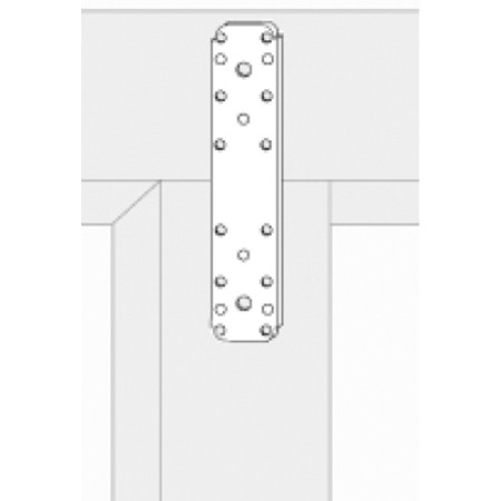 ΛΑΜΑΚΙ ΣΥΝΔΕΣΗΣ ΣΤΕΓΗΣ ΓΑΛΒΑΝΙΖΕ 160Χ40mm OEM 241302Γ