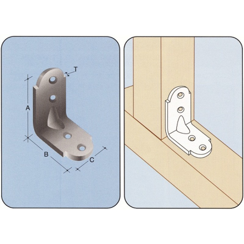 ΓΩΝΙΑ ΜΑΡΑΓΚΩΝ ΓΑΛΒΑΝΙΖΕ 80mm x 80mm OEM 25105 ΓΩΝΙΑ ΜΑΡΑΓΚΩΝ ΓΑΛΒΑΝΙΖΕ 80mm x 80mm OEM 25105