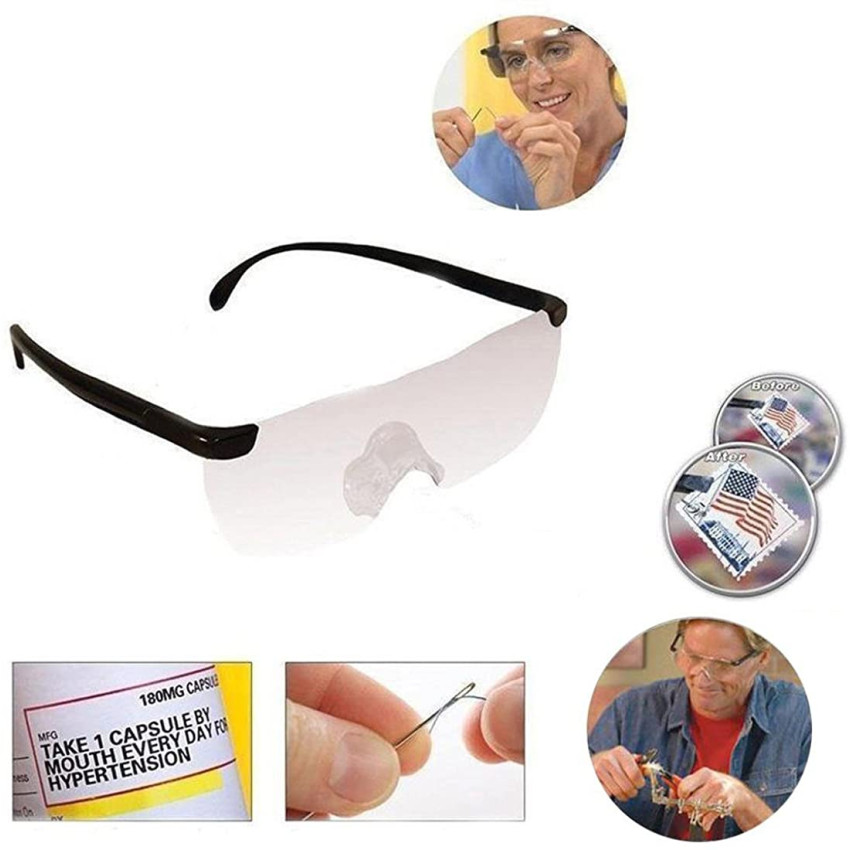 ΓΥΑΛΙΑ ΜΕ ΜΕΓΕΘΥΝΤΙΚΟ ΦΑΚΟ 160% Big Vision Magnifying Glasses OEM 457554 ΓΥΑΛΙΑ ΜΕ ΜΕΓΕΘΥΝΤΙΚΟ ΦΑΚΟ 160% Big Vision Magnifying Glasses OEM 457554