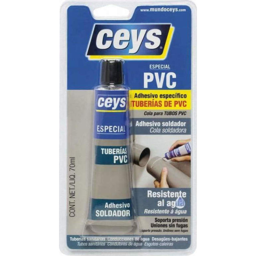 ΚΟΛΛΑ ΓΙΑ ΠΛΑΣΤΙΚΟΥΣ ΣΩΛΗΝΕΣ PVC 70ml Ceys 501029092