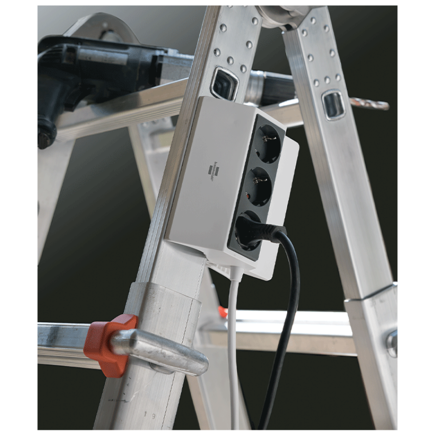 ΠΟΛΥΜΠΡΙΖΟ 3 ΘΕΣΕΩΝ 3m x 1,5mm x 3 ΜΕ ΜΑΝΤΑΛΑΚΙ BRENNENSTUHL 667338 ΠΟΛΥΜΠΡΙΖΟ 3 ΘΕΣΕΩΝ 3m x 1,5mm x 3 ΜΕ ΜΑΝΤΑΛΑΚΙ BRENNENSTUHL 667338