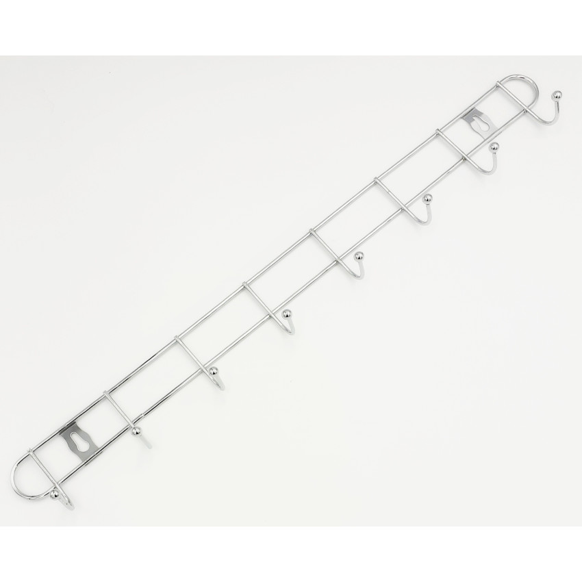 Κρεμάστρα νίκελ 8 θέσεων 47cm OEM 030082 Κρεμάστρα νίκελ 8 θέσεων 47cm OEM 030082
