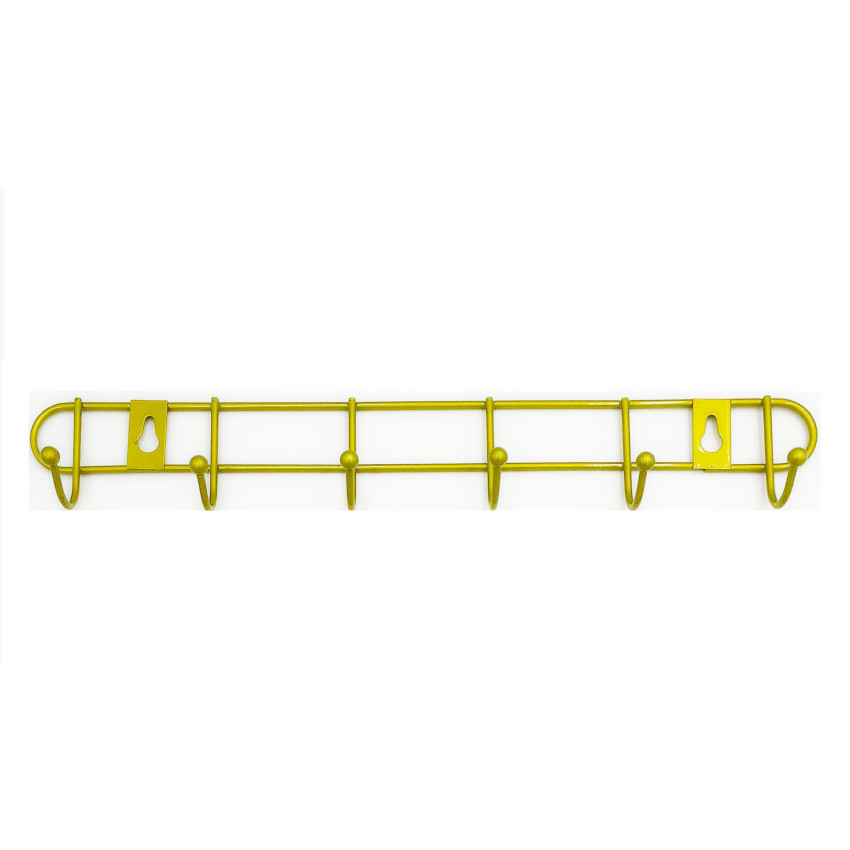 Κρεμάστρα μεταλλική πράσινη 6 θέσεων 32cm OEM 853345Π Κρεμάστρα μεταλλική πράσινη 6 θέσεων 32cm OEM 853345Π