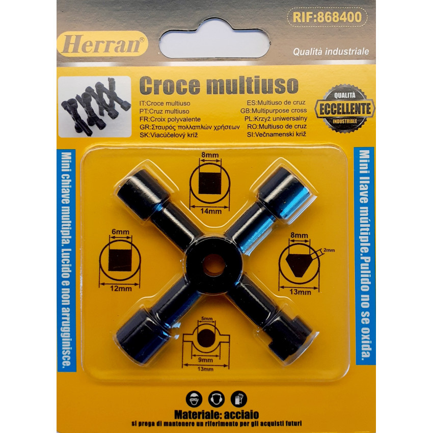 ΚΛΕΙΔΙ ΓΙΑ ΠΙΝΑΚΕΣ 4 ΣΕ 1 HERRAN 868400 ΚΛΕΙΔΙ ΓΙΑ ΠΙΝΑΚΕΣ 4 ΣΕ 1 HERRAN 868400