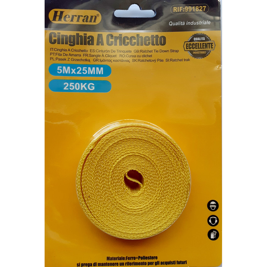 ΙΜΑΝΤΑΣ ΣΚΕΤΟΣ 250kg 5mx25mm HERRAN 991827