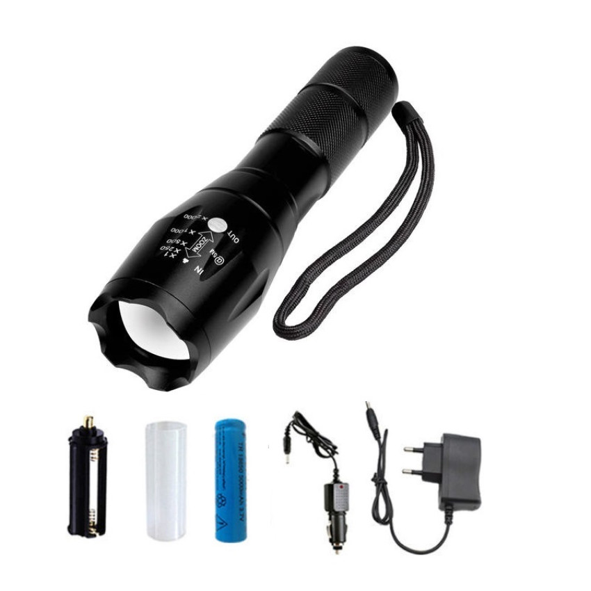 ΕΠΑΝΑΦΟΡΤΙΖΟΜΕΝΟΣ ΦΑΚΟΣ LED 800 LUMENS 17,2 cm ΠΟΛΛΑΠΛΩΝ ΛΕΙΤΟΥΡΓΙΩΝ OEM FA-T12