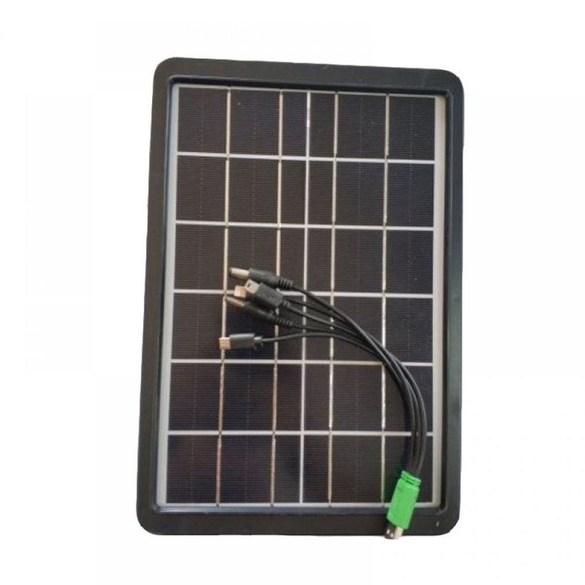 ΗΛΙΑΚΟΣ ΦΟΡΤΙΣΤΗΣ ΚΙΝΗΤΩΝ 3W - 6V - 1,3A SOLAR PANEL OEM GD-100