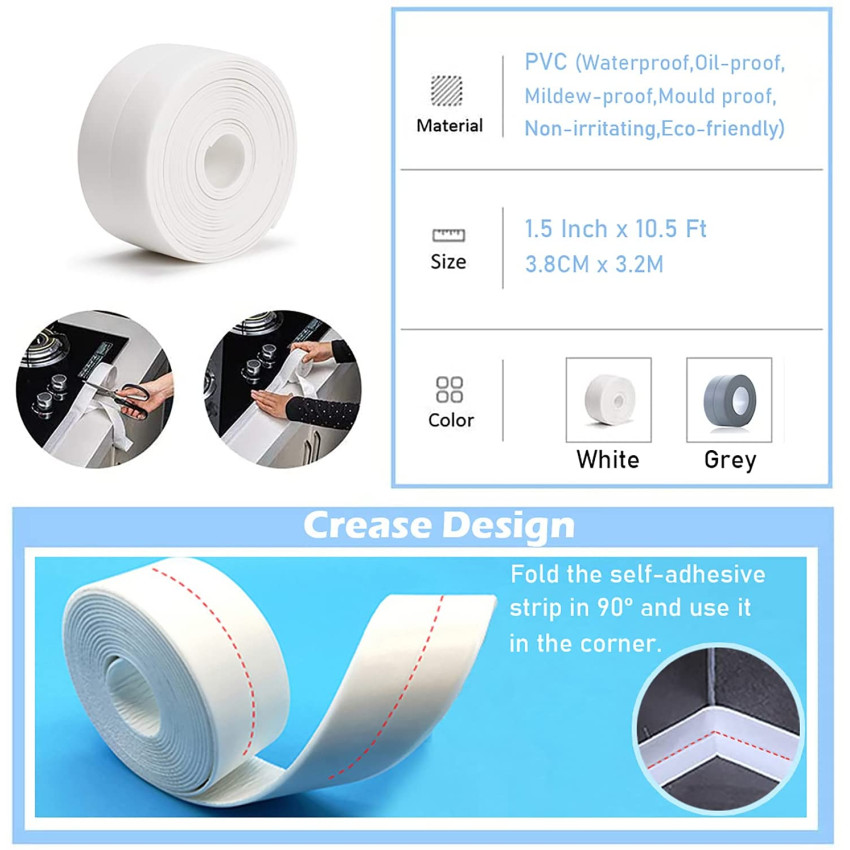 ΤΑΙΝΙΑ ΜΟΝΩΤΙΚΗ ΜΠΑΝΙΟΥ ΑΔΙΑΒΡΟΧΗ 3,8cm x 3,2m OEM HP-1477