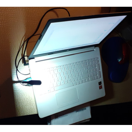 Λάμπα Mini USB LED με ευέλικτο φως για tablet, Power Bank, Νυχτερινή λάμπα υπολογιστή, Λάμπα ανάγνωσης OEM LXS-001
