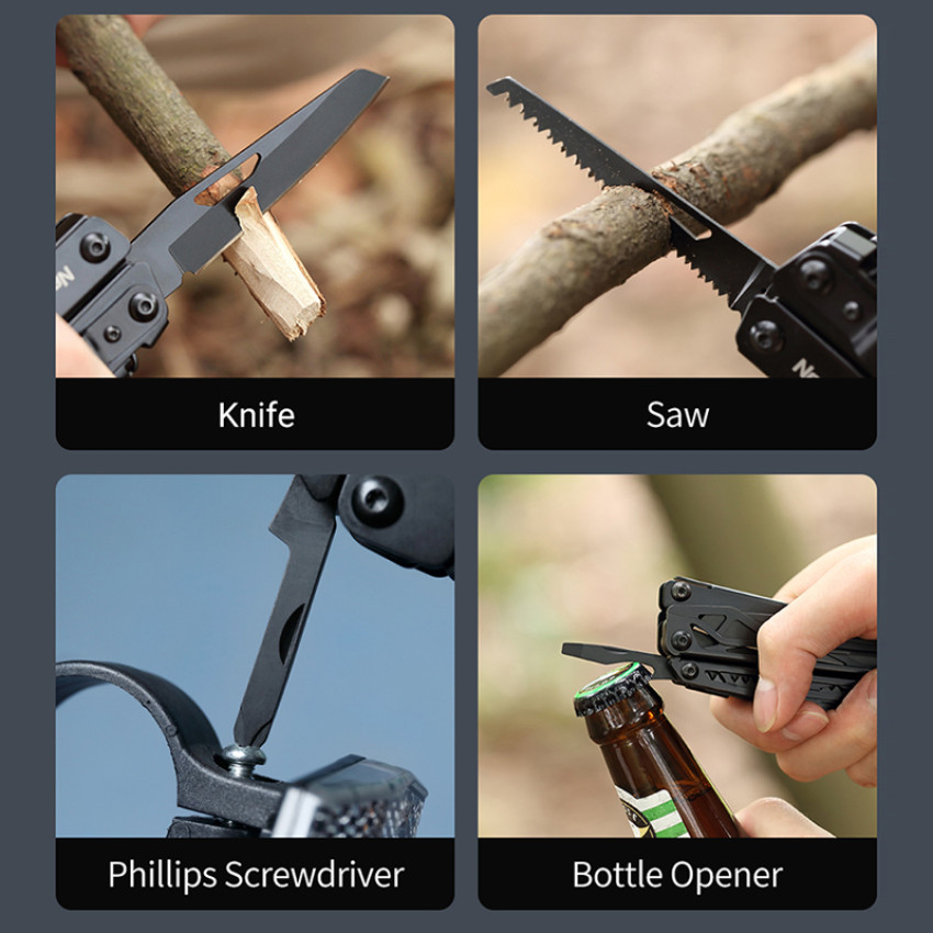 ΠΟΛΥΕΡΓΑΛΕΙΟ ΕΠΙΒΙΩΣΗΣ BLACK KNIGHT MULTI TOOL NEXTOOL NE20151