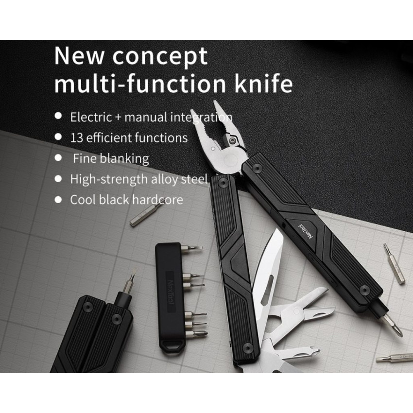 ΠΟΛΥΕΡΓΑΛΕΙΟ ΕΠΙΒΙΩΣΗΣ GEMINI 13 IN 1 ELECTRIC MULTITOOL NEXTOOL NE20213