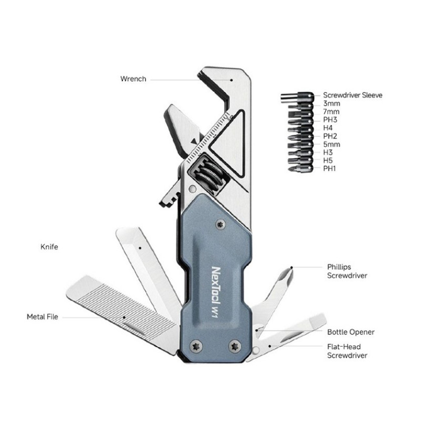 ΠΟΛΥΕΡΓΑΛΕΙΟ ΓΑΛΛΙΚΟ ΚΛΕΙΔΙ LIGHT WRENCH W1 NEXTOOL NE20270