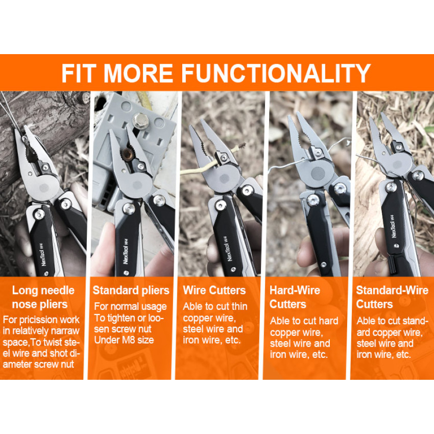 ΠΟΛΥΕΡΓΑΛΕΙΟ ΓΑΛΛΙΚΟ ΚΛΕΙΔΙ ADJUSTABLE WRENCH PLIERS WA NEXTOOL NE20362A