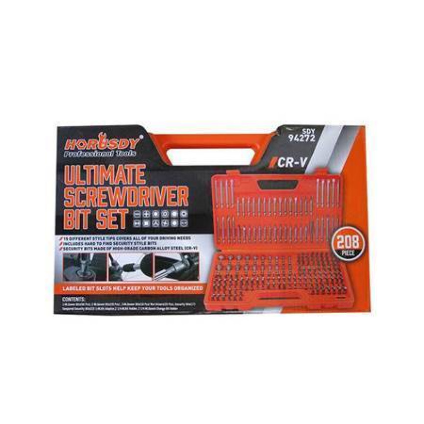 ΣΕΤ ΚΑΡΥΔΑΚΙΑ & ΜΥΤΕΣ 208ΤΜΧ 1/4" CrV/S2 ΣΕ ΚΑΣΕΤΙΝΑ OEM SDY-94272 ΣΕΤ ΚΑΡΥΔΑΚΙΑ & ΜΥΤΕΣ 208ΤΜΧ 1/4" CrV/S2 ΣΕ ΚΑΣΕΤΙΝΑ OEM SDY-94272