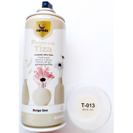 ΣΠΡΕΙ ΚΙΜΩΛΙΑΣ ΑΚΡΥΛΙΚΟ 400ml ΧΡΩΜΑ (BEIGE LINO - ΜΠΕΖ ΛΙΝΟ) T-013