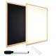 ΠΙΝΑΚΑΣ ΑΝΑΚΟΙΝΩΣΕΩΝ ΔΙΠΛΗΣ ΟΨΗΣ White - Black 40cmx50cm ΜΕ ΣΦΟΥΓΓΑΡΙ, ΜΑΡΚΑΔΟΡΟ ΚΑΙ ΚΙΜΩΛΙΕΣ Stelan SDS-889691 ΠΙΝΑΚΑΣ ΑΝΑΚΟΙΝΩΣΕΩΝ ΔΙΠΛΗΣ ΟΨΗΣ White - Black 40cmx50cm ΜΕ ΣΦΟΥΓΓΑΡΙ, ΜΑΡΚΑΔΟΡΟ ΚΑΙ ΚΙΜΩΛΙΕΣ Stelan SDS-889691