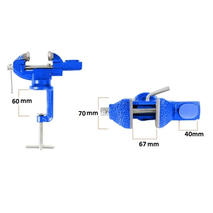 Μεγγενη πάγκου με αμόνι περιστρεφόμενη 70mm OEM 500453