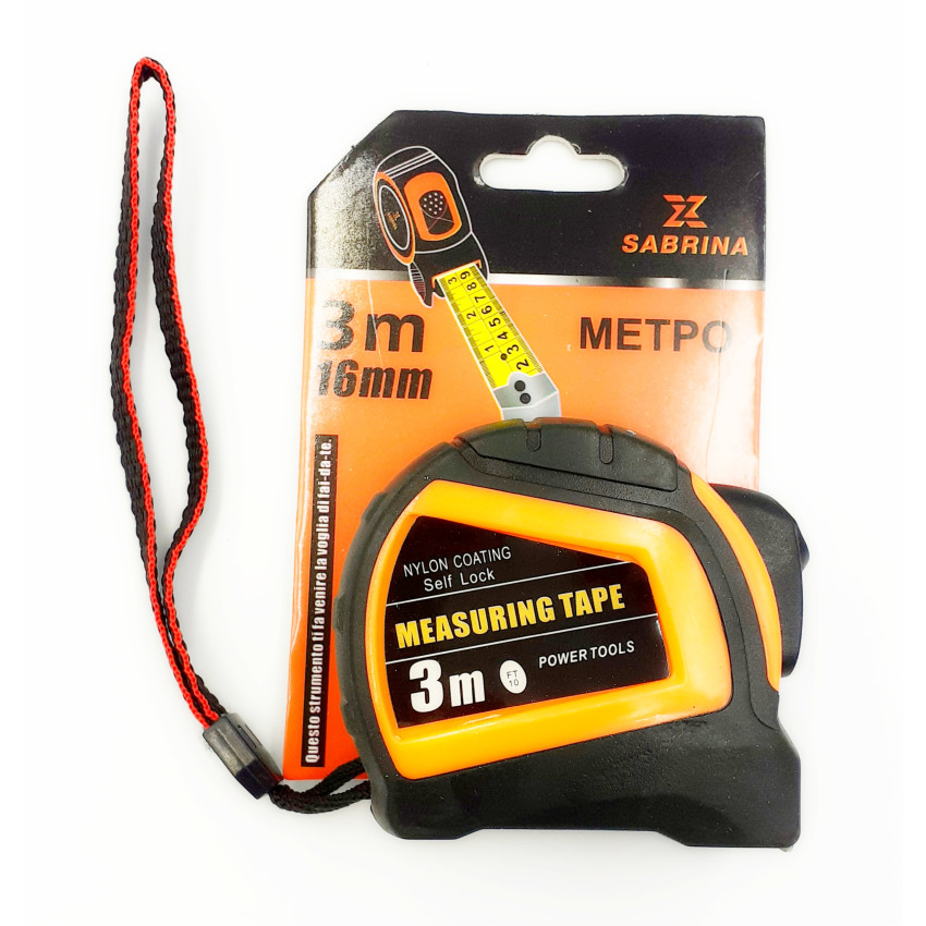 Μέτρο 3m x 16mm OEM 243209 Μέτρο 3m x 16mm OEM 243209