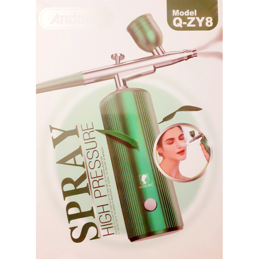 Αερογράφος με Δοχείο 7ml - 20ml και Κομπρεσέρ, μπεκ 0.3mm πίεση 1,45bar μπαταρίας κατάλληλος για μοντελισμό - ζωγραφική - ζαχαροπλαστική Andowl 260057 Αερογράφος με Δοχείο 7ml - 20ml και Κομπρεσέρ, μπεκ 0.3mm πίεση 1,45bar μπαταρίας κατάλληλος για μοντελισμό - ζωγραφική - ζαχαροπλαστική Andowl 260057