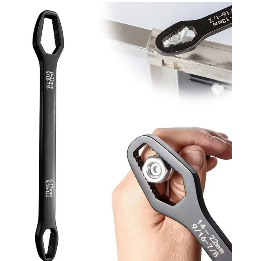 Πολυμορφικό κλειδί μετρικό απο 8mm - 13mm και 14mm - 22mm, ίντζας απο 5/16 - 1/2 και 9/16 - 7/8 OEM 27126 Πολυμορφικό κλειδί μετρικό απο 8mm - 13mm και 14mm - 22mm, ίντζας απο 5/16 - 1/2 και 9/16 - 7/8 OEM 27126