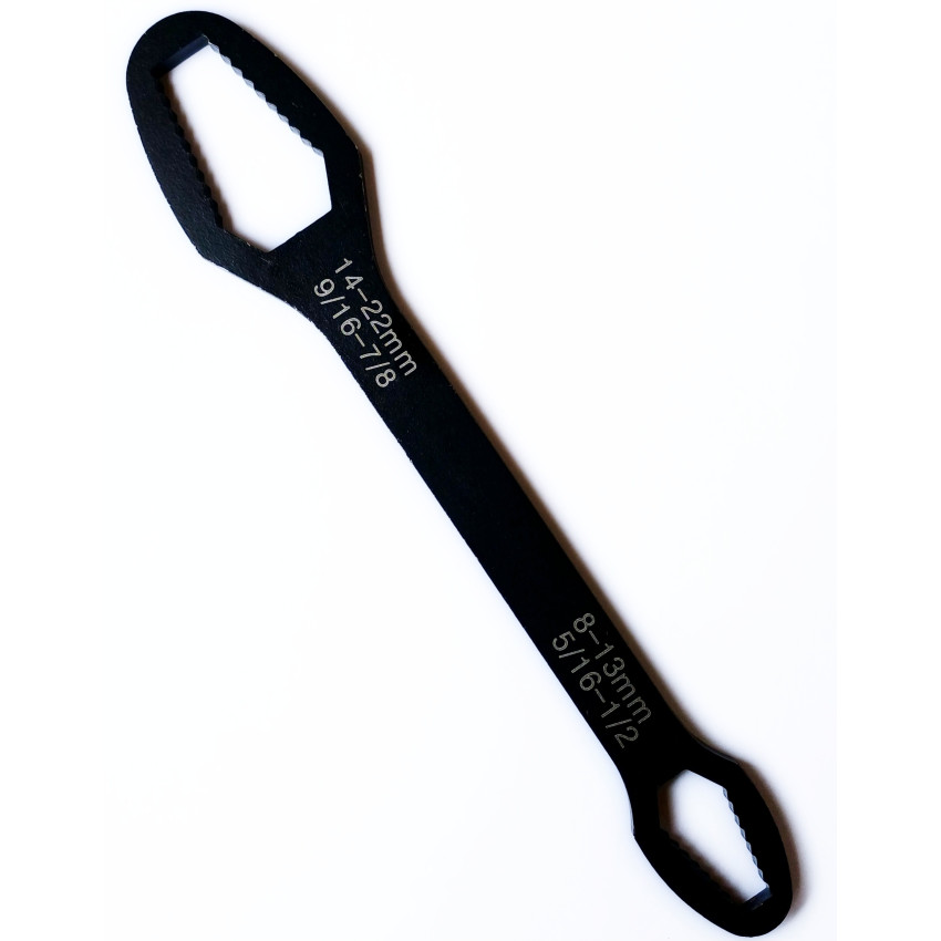 Πολυμορφικό κλειδί μετρικό απο 8mm - 13mm και 14mm - 22mm, ίντζας απο 5/16 - 1/2 και 9/16 - 7/8 OEM 27126 Πολυμορφικό κλειδί μετρικό απο 8mm - 13mm και 14mm - 22mm, ίντζας απο 5/16 - 1/2 και 9/16 - 7/8 OEM 27126