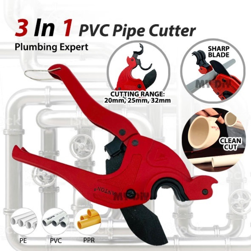 Κοφτής σωλήνων PVC 3 σε 1 απο Φ20mm - Φ32mm OEM 450829 Κοφτής σωλήνων PVC 3 σε 1 απο Φ20mm - Φ32mm OEM 450829