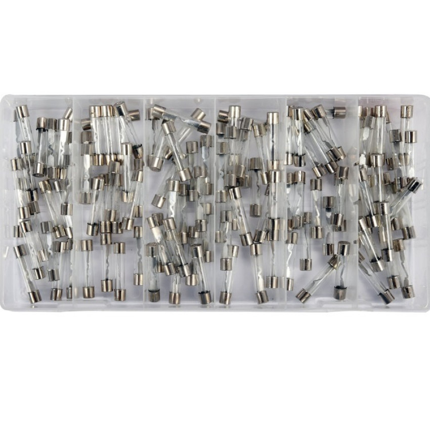 Σετ ασφάλειες γυάλινες Φ6 x 30mm, 5A-30A 120τεμ OEM 51056 Σετ ασφάλειες γυάλινες Φ6 x 30mm, 5A-30A 120τεμ OEM 51056