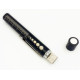 Επαναφορτιζόμενος μαγνητικός φακός LED USB σε σχήμα στυλό ιδανικό για τσέπη ΟΕΜ HH-801