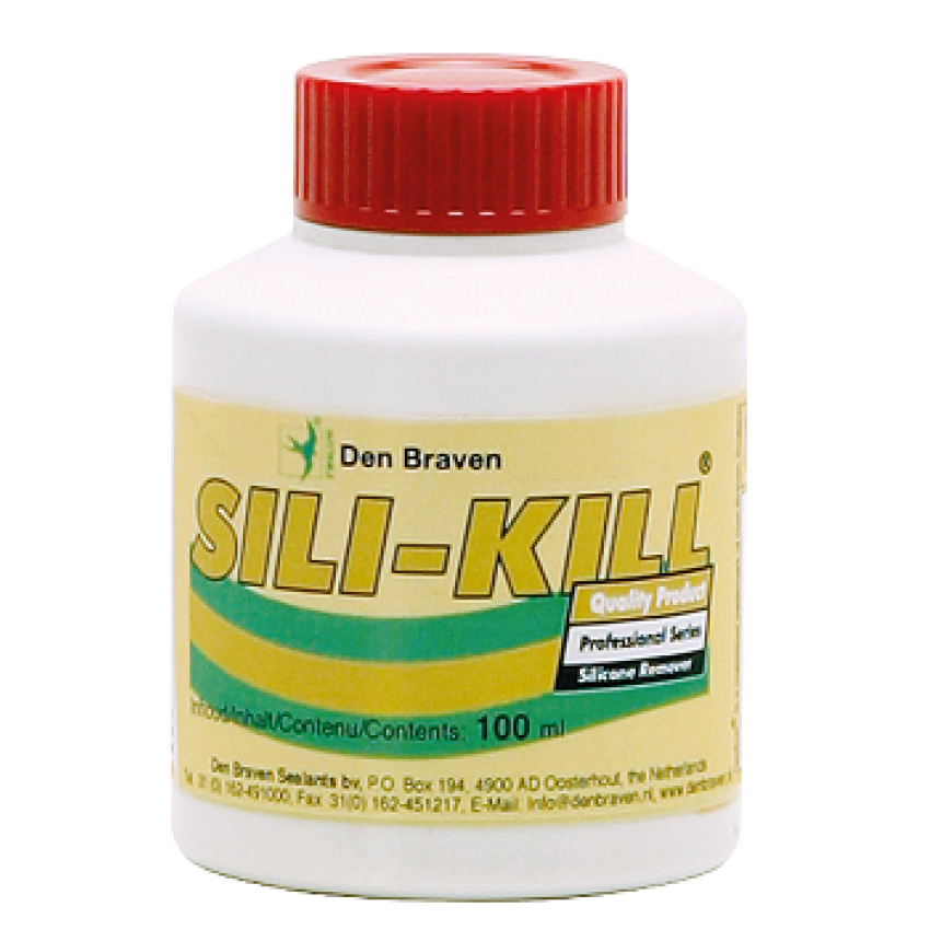 ΚΑΘΑΡΙΣΤΙΚΟ ΣΙΛΙΚΟΝΗΣ DEN BRAVEN ZWALUW SILI-KILL - 100ml ΚΑΘΑΡΙΣΤΙΚΟ ΣΙΛΙΚΟΝΗΣ DEN BRAVEN ZWALUW SILI-KILL - 100ml