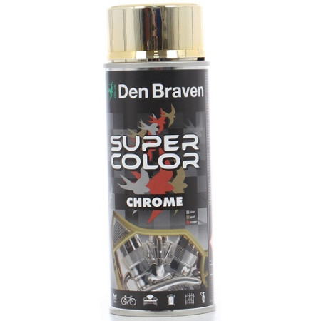 ΣΠΡΕΙ DEN BRAVEN SUPER COLOR CHROME ΧΡΥΣΟ 400ml 43800001