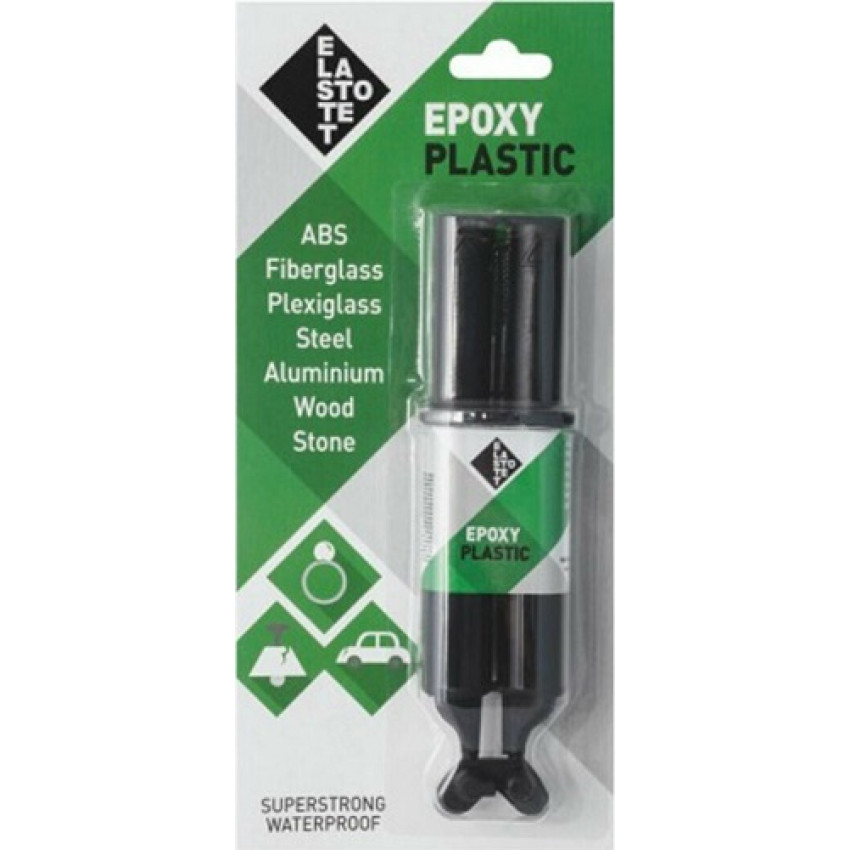 ΚΟΛΛΑ ΕΠΟΞΙΚΗ 2 ΣΥΣΤΑΤΙΚΩΝ 25ml ELASTOTET EPOXY PLASTIC 191036