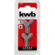 ΑΝΤΑΠΤΟΡΕΣ ΓΙΑ ΒΙΔΩΜΑ ΓΑΝΤΖΩΝ 2ΤΕΜ KWB 102000 ΑΝΤΑΠΤΟΡΕΣ ΓΙΑ ΒΙΔΩΜΑ ΓΑΝΤΖΩΝ 2ΤΕΜ KWB 102000